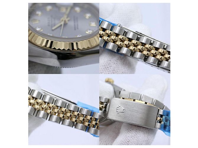 Rolex Datejust 10P Diamond Damenuhr - Ansicht 10