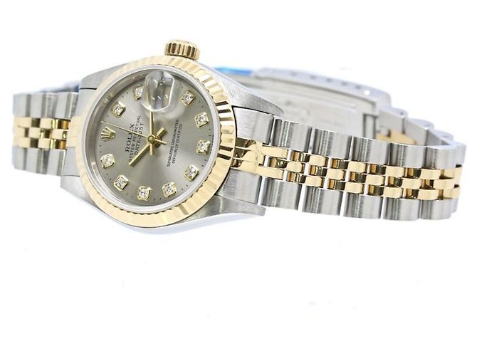 Rolex Datejust 10P Diamond Damenuhr - Ansicht 3