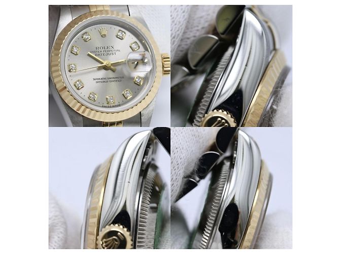 Rolex Datejust 10P Diamond Damenuhr - Ansicht 8