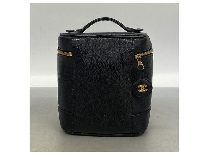 Borsa Vanity Chanel Nera - vista 9
