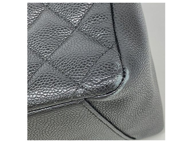 Saco Tote Chanel em couro de bezerro grão preto - vista 6