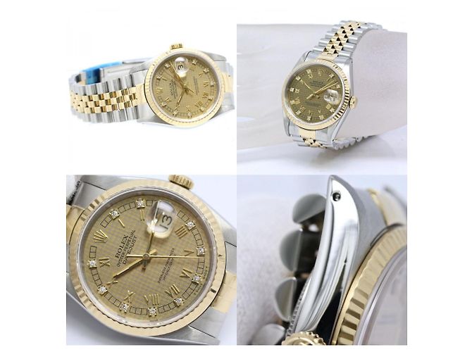 Orologio da uomo Rolex Datejust Houndstooth - vista 6
