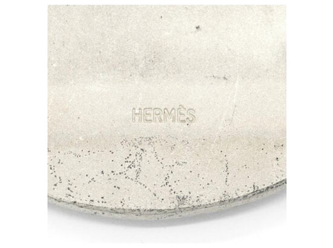Hermès Hermes Gürtelschnalle aus silberfarbenem Metall - Ansicht 3