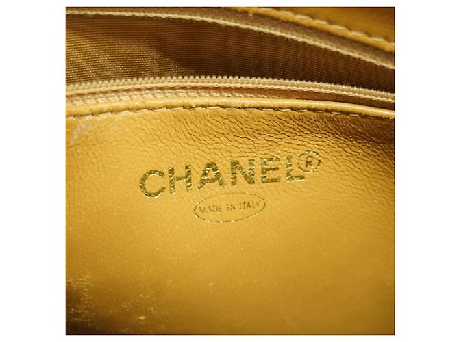 mala Tote Chanel em pele de bezerro grão beige - vista 5