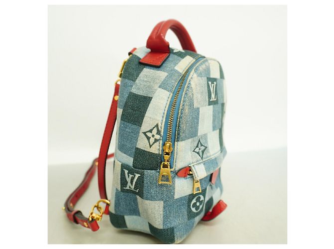 Louis Vuitton Monogram Denim Palm Springs Backpack MINI - vista 2