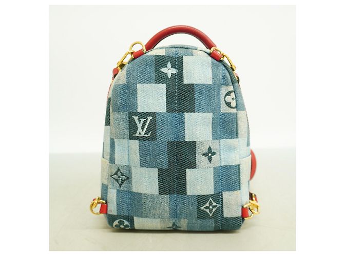 Louis Vuitton Monogram Denim Palm Springs Backpack MINI - vista 9