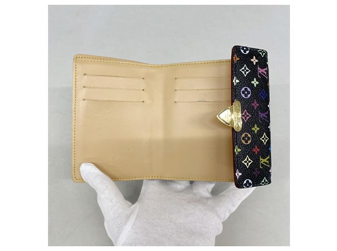 Cartera Louis Vuitton Tri-fold en Noir - vista 3