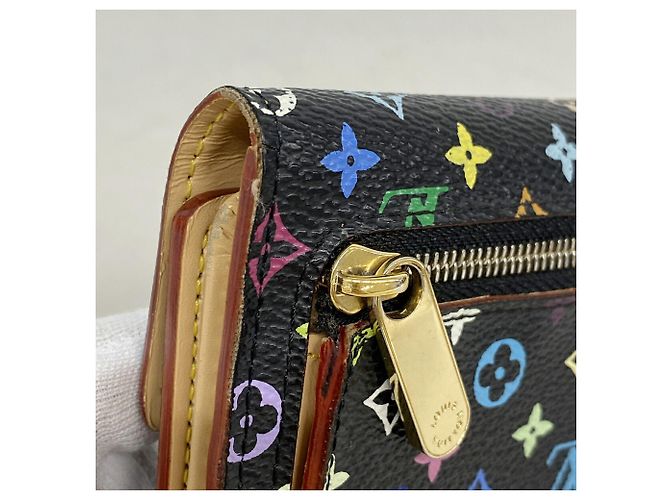 Cartera Louis Vuitton Tri-fold en Noir - vista 5