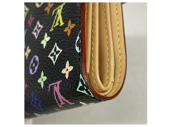 Cartera Louis Vuitton Tri-fold en Noir - vista 6