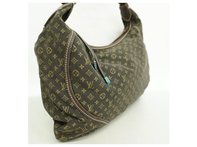 Borsa a spalla Louis Vuitton Monogram Mini Lin Manon MM - vista 2