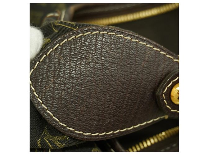 Borsa a spalla Louis Vuitton Monogram Mini Lin Manon MM - vista 6