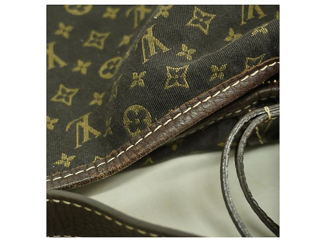 Borsa a spalla Louis Vuitton Monogram Mini Lin Manon MM - vista 7