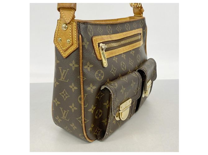 Borsa a tracolla Louis Vuitton Monogram Hudson GM - vista 2