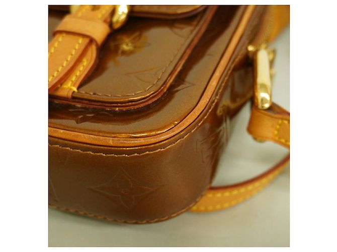 Borsa a tracolla Louis Vuitton Vernis Christie PM - vista 8