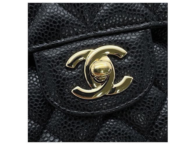 Borsa a tracolla Chanel Black Matelassé con catena - vista 14