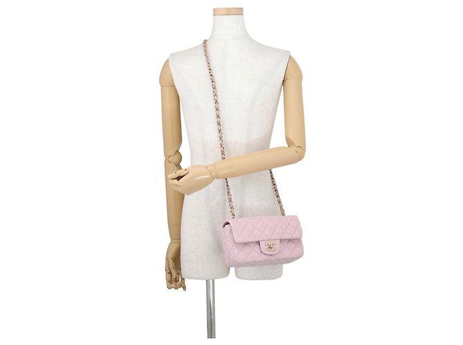 Borsa a tracolla Chanel Mini Matelassé con catena - vista 4
