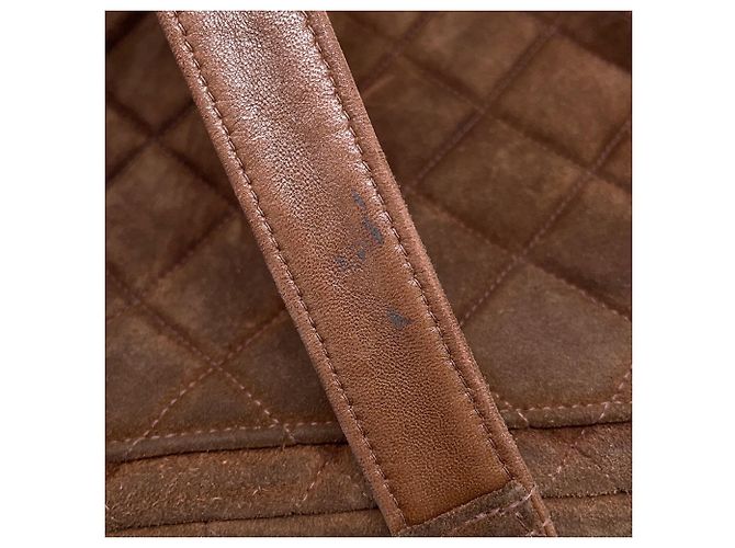 Zaino Chanel Matelassé in camoscio - vista 15