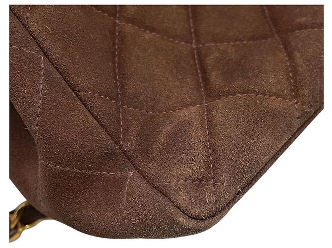 Zaino Chanel Matelassé in camoscio - vista 6