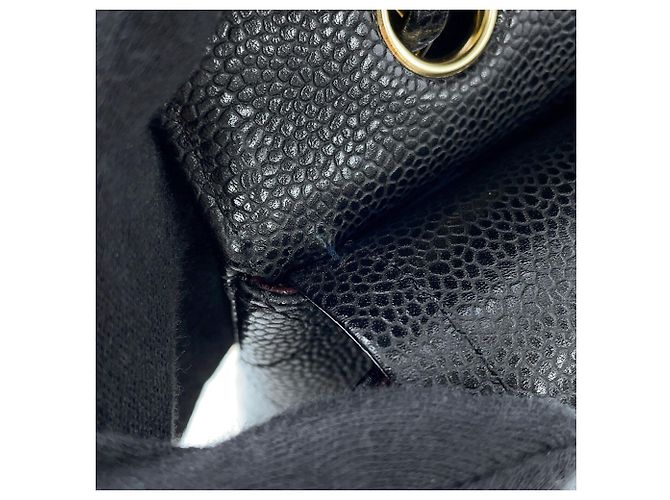 Borsa a tracolla Chanel Black Matelassé - vista 10