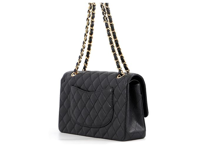 Borsa a tracolla Chanel Black Matelassé - vista 2