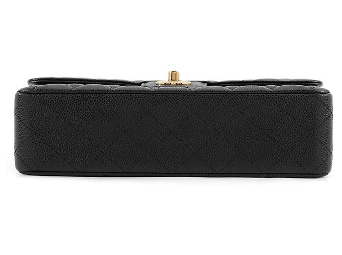 Borsa a tracolla Chanel Black Matelassé - vista 3