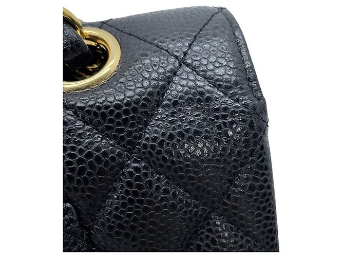 Borsa a tracolla Chanel Black Matelassé - vista 9