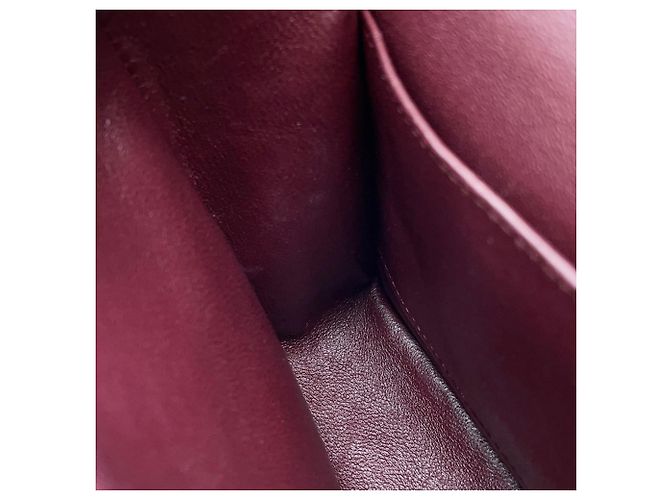 Borsa a tracolla Chanel Matelassé in pelle di agnello nera - vista 14