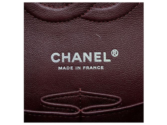 Borsa a tracolla Chanel Matelassé in pelle di agnello nera - vista 18