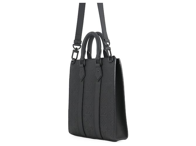 Borsa Louis Vuitton Monogram Taurillon Sac Plat Cross - vista 2