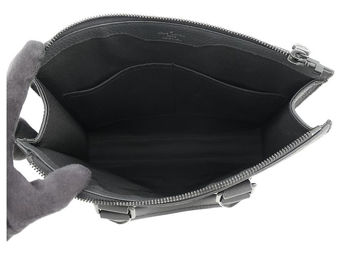 Borsa Louis Vuitton Monogram Taurillon Sac Plat Cross - vista 6