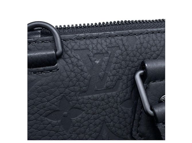 Borsa Louis Vuitton Monogram Taurillon Sac Plat Cross - vista 8