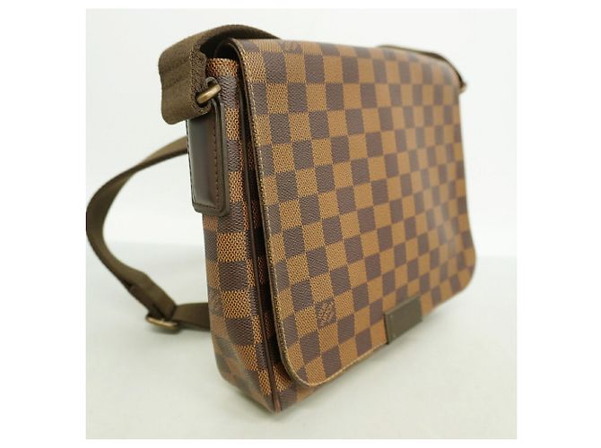 Borsa a tracolla Louis Vuitton Damier District PM - vista 2