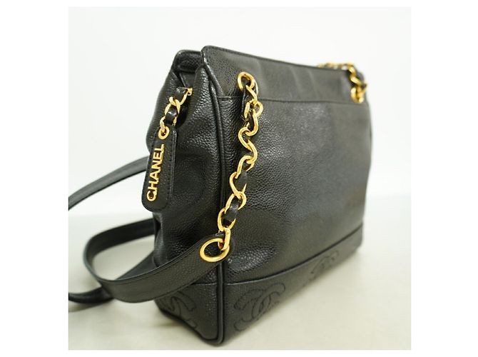 Borsa a tracolla Chanel Triple Coco Chain - vista 2