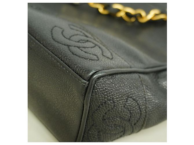 Borsa a tracolla Chanel Triple Coco Chain - vista 7