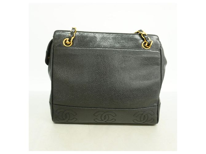 Borsa a tracolla Chanel Triple Coco Chain - vista 9