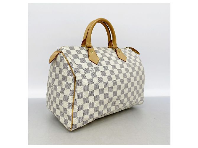 Borsa Louis Vuitton Damier Azur Speedy 30 - vista 2