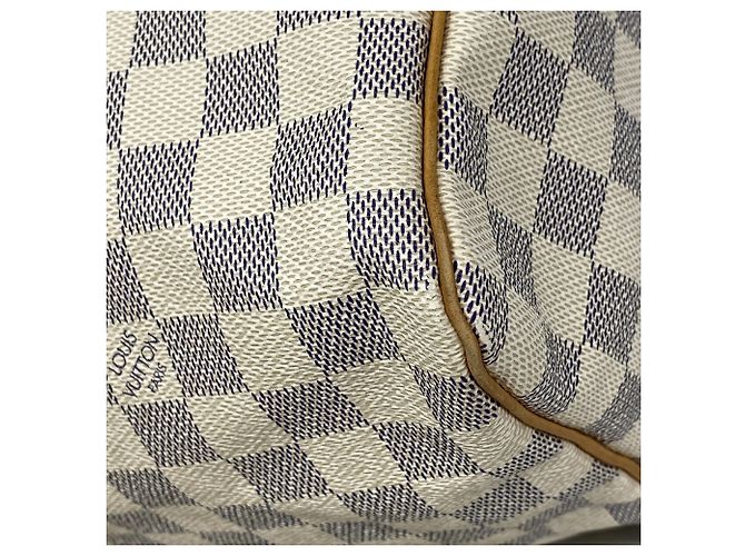 Borsa Louis Vuitton Damier Azur Speedy 30 - vista 6