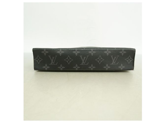 Louis Vuitton Monogram Eclipse Pochette Voyage MM Clutch Bag - vista 3