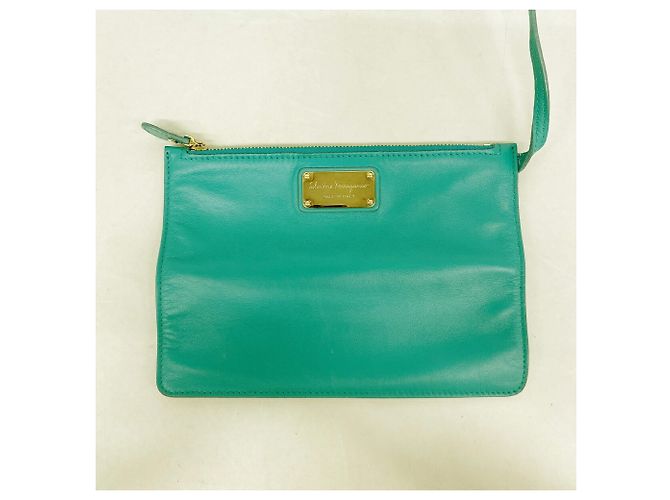 Borsa in pelle Gancini Salvatore Ferragamo - vista 12