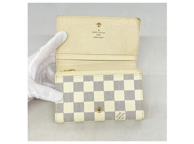 Louis Vuitton Damier Azur Portefeuille Tresor Wallet - vista 8