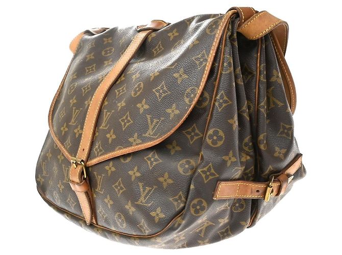 Louis Vuitton Saumur Monogram Canvas 35 - vista 3