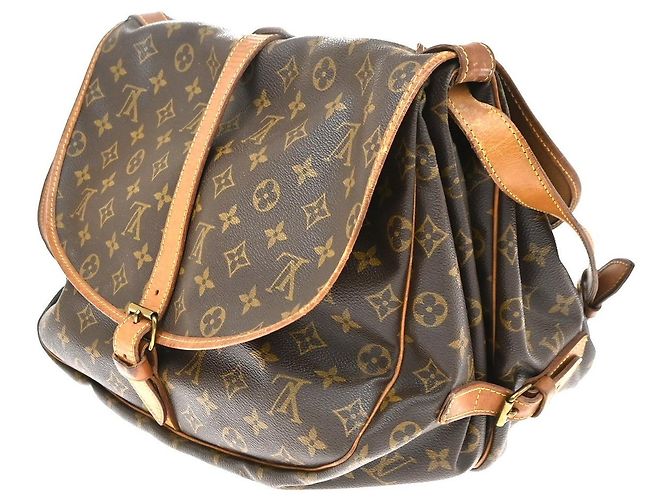Louis Vuitton Saumur Monogram Canvas 35 - vista 4