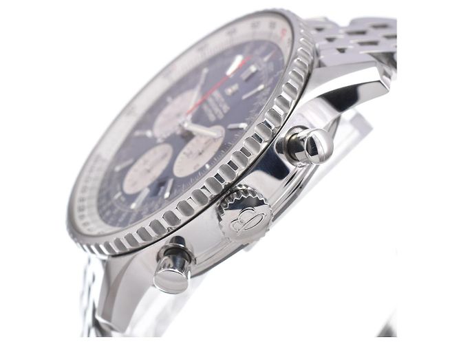 Breitling Navitimer 01 Chronograph Automatic Stainless Steel and Rose Gold 46 - vista 3