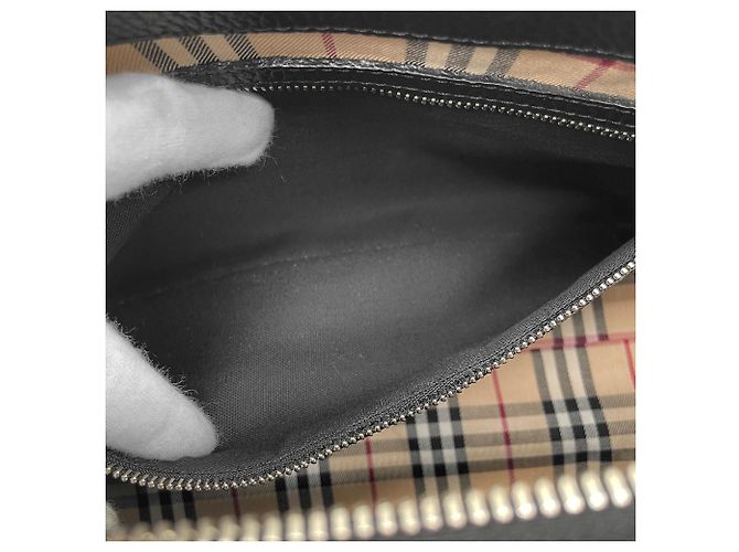 Borsa a tracolla Burberry Nova Check - vista 9