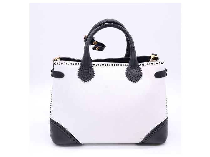 Borsa a tracolla Burberry in pelle di vitello - vista 2