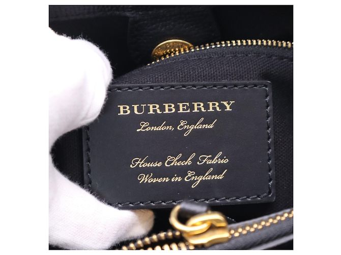Borsa a tracolla Burberry in pelle di vitello - vista 20