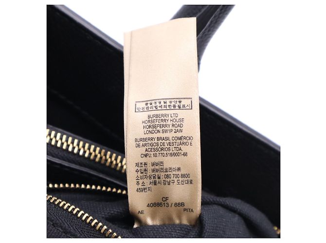 Borsa a tracolla Burberry in pelle di vitello - vista 21