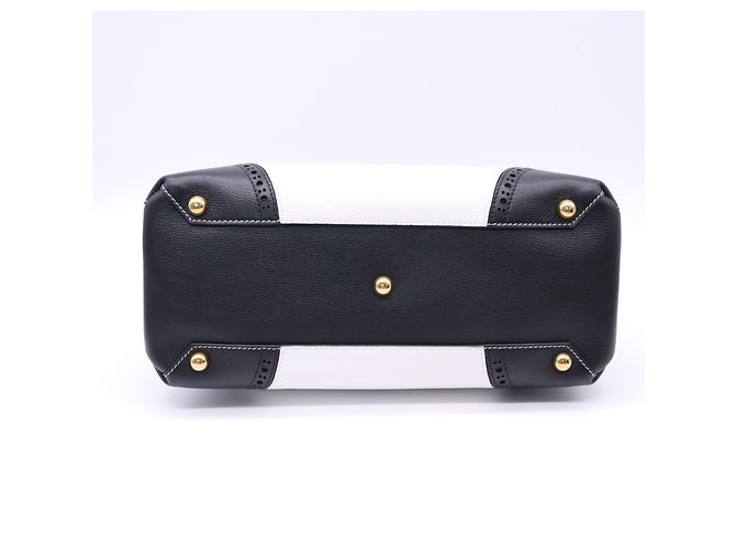 Borsa a tracolla Burberry in pelle di vitello - vista 8