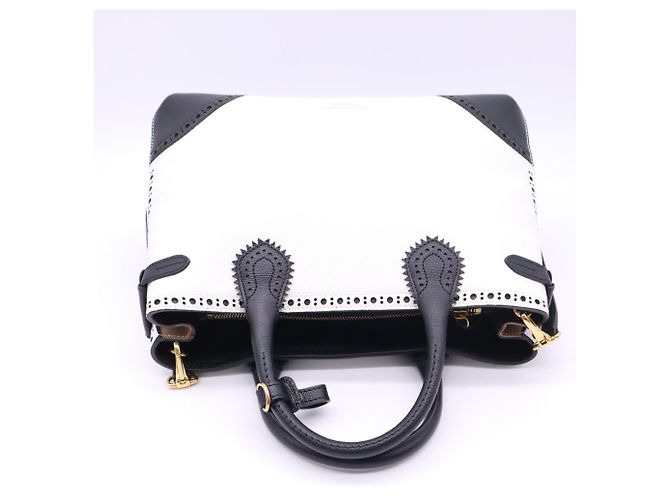 Borsa a tracolla Burberry in pelle di vitello - vista 9