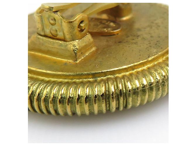 Orecchini a clip Chanel Oro e Bianco - vista 11